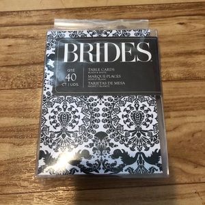 NWT Bridal Table Cards